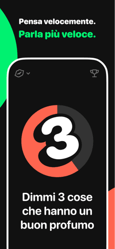 Screenshot 5 secondi gioco app