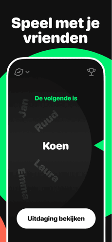 Screenshot 5 seconden spel app