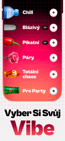 Screenshot Pravda nebo úkol app