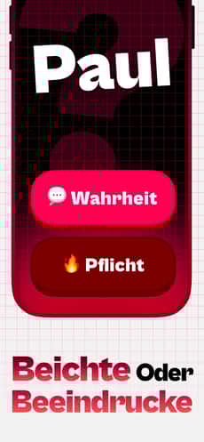 Screenshot Wahrheit oder Pflicht app