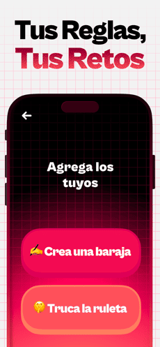 Screenshot Verdad o reto app