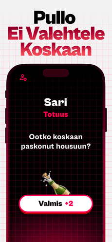 Screenshot Totuus vai tehtävä app