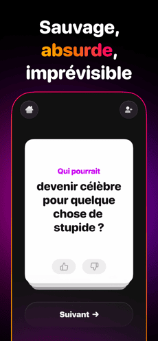 Screenshot Qui est le plus app