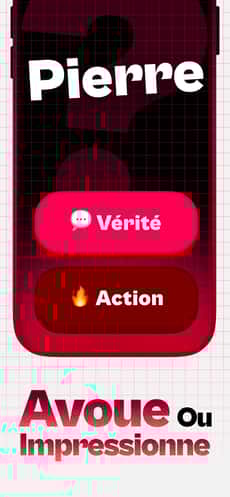 Screenshot Action ou vérité app
