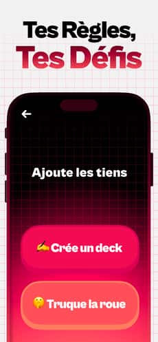 Screenshot Action ou vérité app