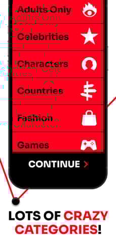 Screenshot Imposter app
