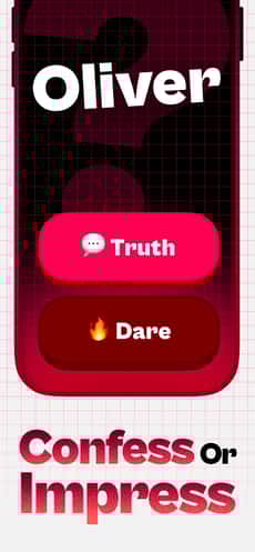 Screenshot Truth or Dare app