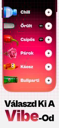 Screenshot Felelsz vagy mersz app