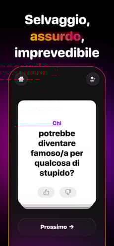 Screenshot Chi è più propenso a app