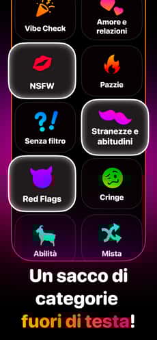 Screenshot Chi è più propenso a app