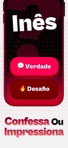 Screenshot Verdade ou desafio app