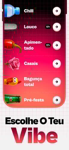 Screenshot Verdade ou desafio app