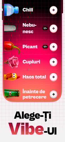 Screenshot Adevăr sau provocare app