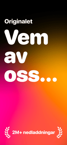 Screenshot Vem i rummet app