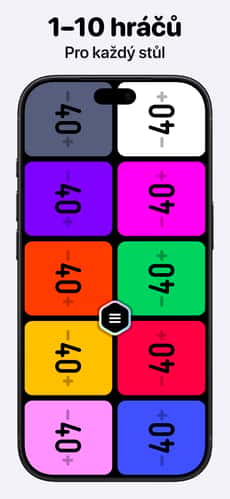 Screenshot Počítadlo životů MTG: Lotus app