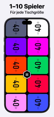 Screenshot MTG Lebenspunkte Zähler: Lotus app
