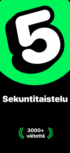Screenshot 5 sekuntia peli app