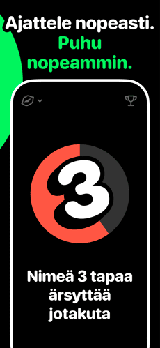 Screenshot 5 sekuntia peli app