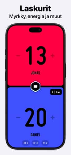 Screenshot MTG-elämälaskuri: Lotus app