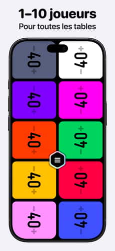 Screenshot Compteur de vie Magic MTG : Lotus app