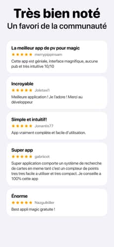 Screenshot Compteur de vie Magic MTG : Lotus app
