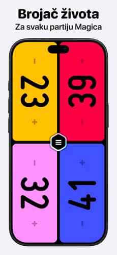 Screenshot MTG brojač života: Lotus app