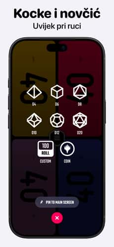 Screenshot MTG brojač života: Lotus app