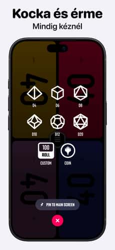 Screenshot MTG életszámláló: Lotus app