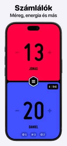 Screenshot MTG életszámláló: Lotus app