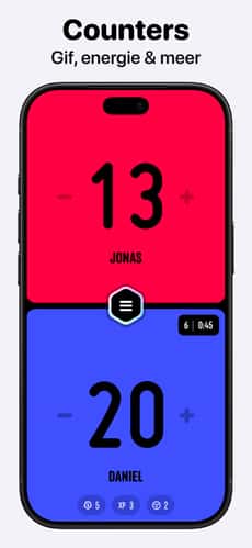 Screenshot MTG Levensteller: Lotus app