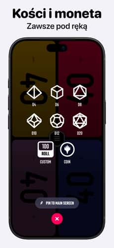 Screenshot Licznik życia MTG: Lotus app