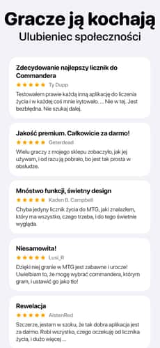 Screenshot Licznik życia MTG: Lotus app