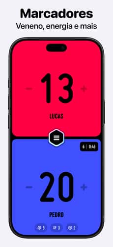 Screenshot Contador de Vida MTG: Lotus app