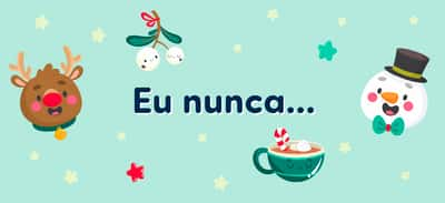 Citação com decoração de Natal