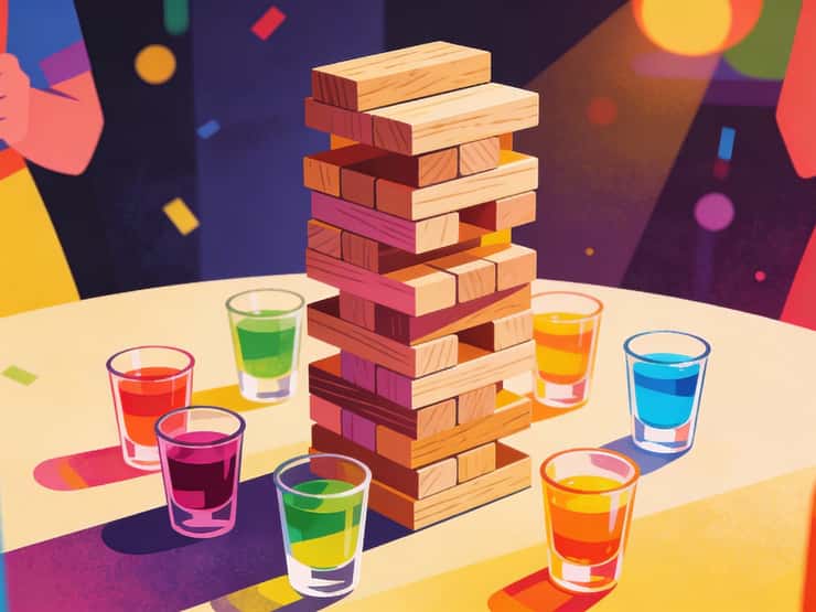 Drunk Jenga: The Complete Drinking Game Guide