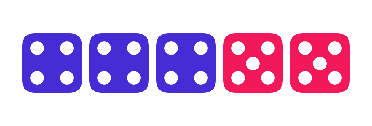 Yahtzee eksempel eksempel terningkast