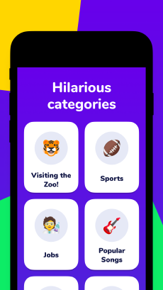 Screenshot Παντομίμα app