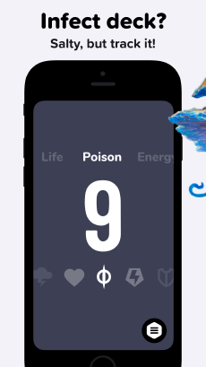 Screenshot Compteur de vie Magic MTG : Lotus app