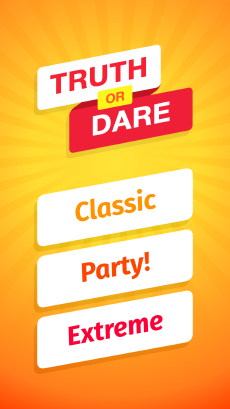 Screenshot Truth or Dare Party app