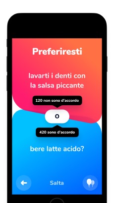 Screenshot Preferiresti? app