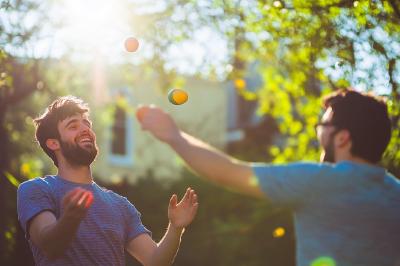 Egg Toss Competition