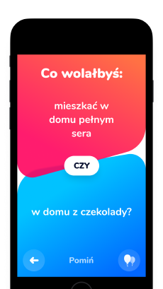 Screenshot Co wolisz? app