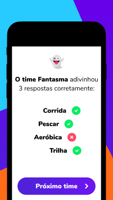 Screenshot Charadas app