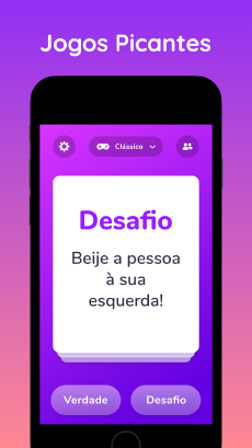 Screenshot Verdade ou Desafio Extremo app