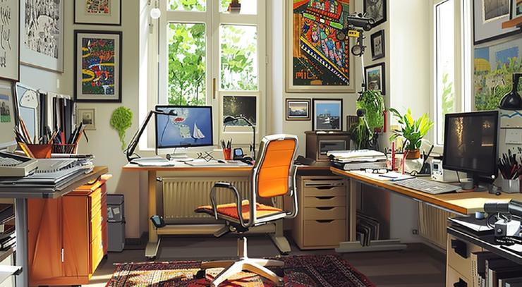 Kvíz: Co o vaší budoucí práci prozradí vaše vysněná domácí kancelář?