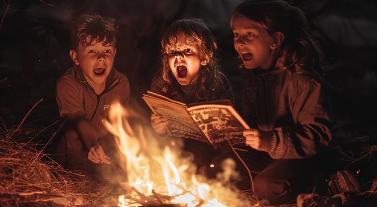 Quiz: Odkryj swoją przerażającą opowieść przy ognisku!