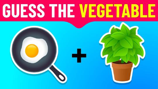 Can YOU Guess these 30+ Vegetables by Emoji? 🍅🥦 | Interactive Quiz & Veggie Challenge