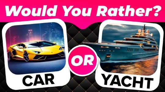 Would You Rather...?! 🤩💰💎 LUXURY Edition